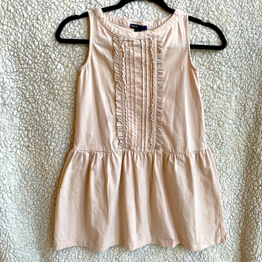 Girls GapKids Summer Dress Size M 8 Light Beige